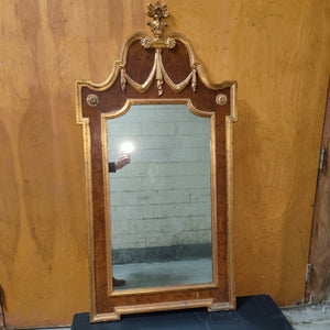 French Antique Mirror Circa 1920's