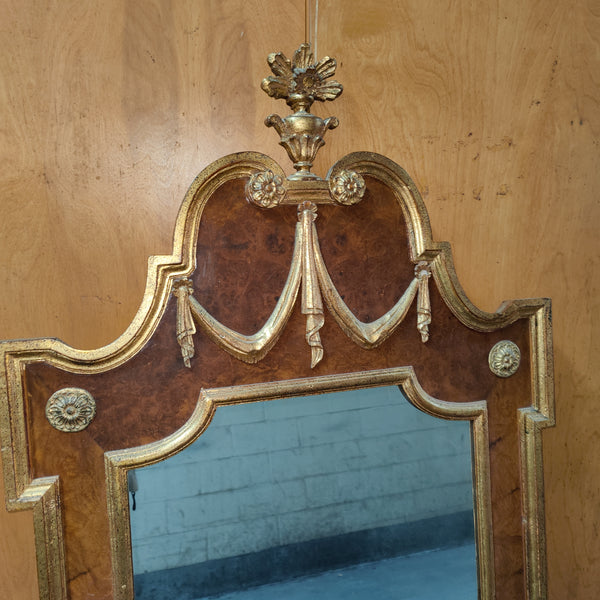 French Antique Mirror Circa 1920's